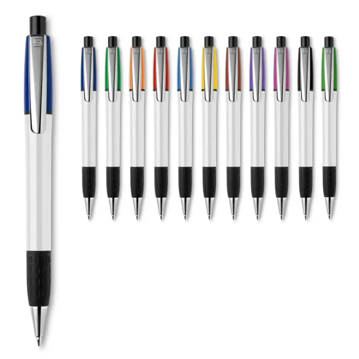 Ball pen Semyr Grip Colour hardcolour - LT87536 (gadzety reklamowe)